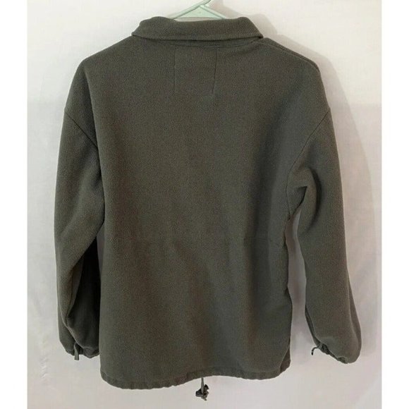 TRU-SPEC Micro Fleece Parka Mens Size Small Military Jacket/ Liner Green Fleece - Picture 6 of 8